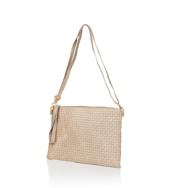 Pelēkbrūna ādas rokassomiņa Markese Hurton-image-1