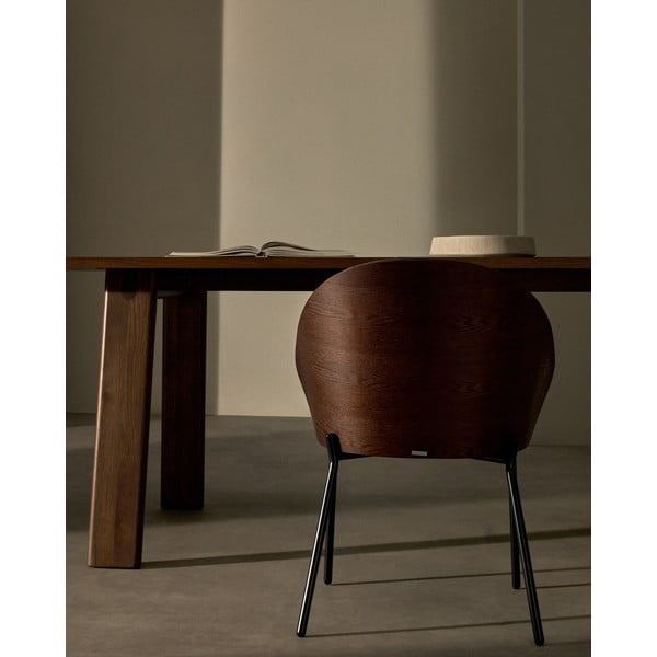 Brūns pusdienu krēsls Eamy – Kave Home-image-2