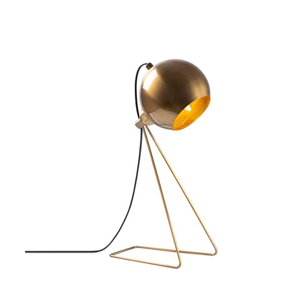 Vara krāsas galda lampa ar metāla abažūru (augstums 45 cm) Mixed – Opviq lights