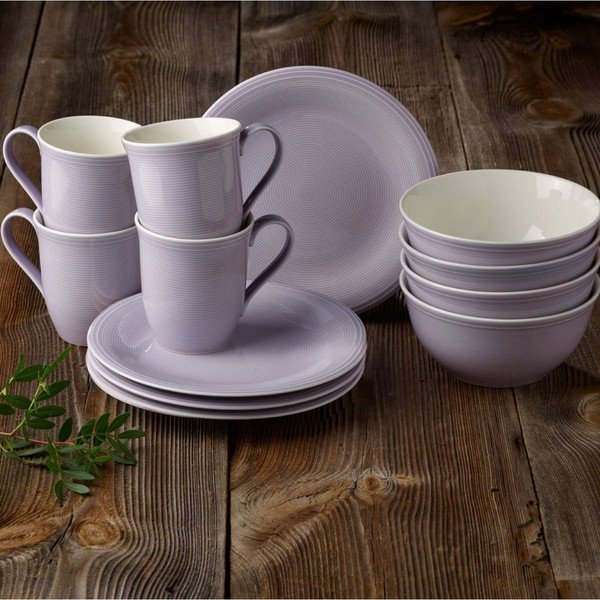 12 gabalu violets brokastu komplekts Like by Villeroy & Boch Group-image-1