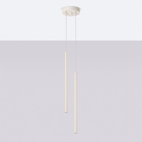 Krēmkrāsas piekaramā lampa ø 15 cm Fideus – Sollux-image-2