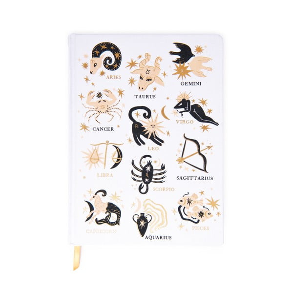 A4 izmēra dienasgrāmata 200 lappuses Zodiac – DesignWorks Ink