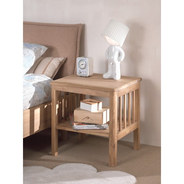 Dabīga toņa ozola masīvkoka bērnu naktsskapītis Forrest – Vipack-image-1