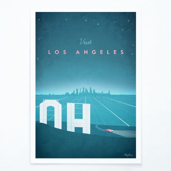 Plakāts Travelposter Los Angeles, A2