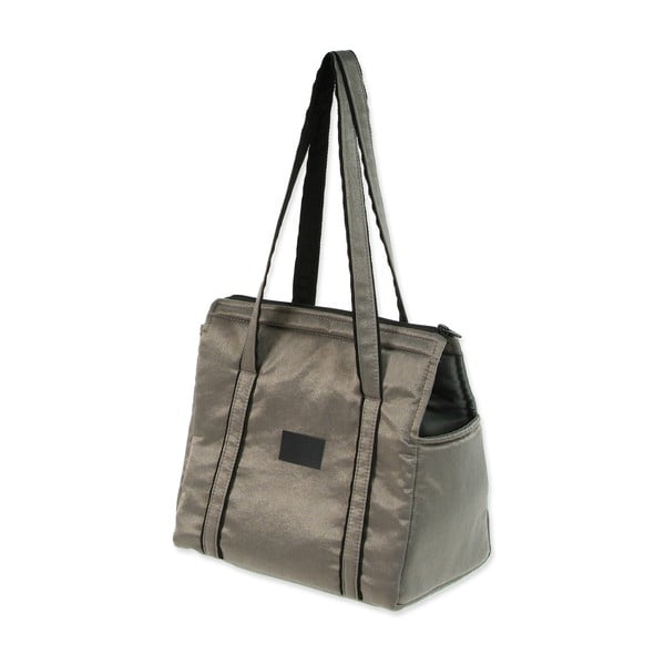 Sudraba krāsas pārvadāšanas soma suņiem Dog Fantasy Platinum – Plaček Pet Products