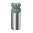 Sudraba krāsas/salvijas zaļa nerūsējošā tērauda termokrūze 350 ml Ellipse – Mepal
