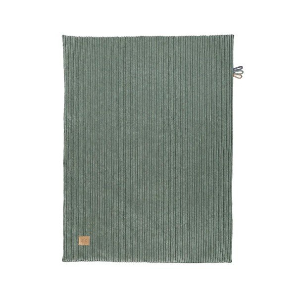 Zaļa velveta bērnu sega 100x77 cm – Meowbaby