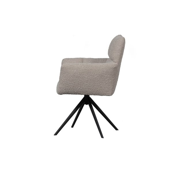 Bēšs polsterēts ēdamistabas krēsls Vinny – WOOOD-image-3