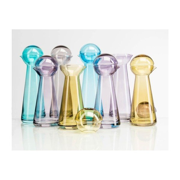 Vīna karafe Sagaform Birdie, 0,5 l, violeta krāsā-image-2