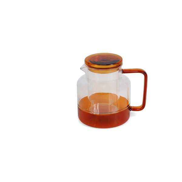 Dzintara dzeltena stikla tējkanna 950 ml Liv – ONA-image-3