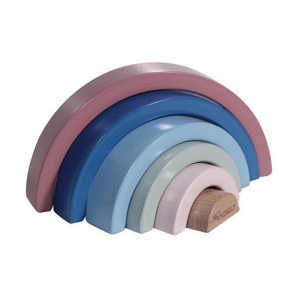 Koka saliekamā rotaļlieta Kindsgut Rainbow-image-2