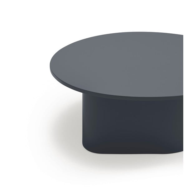 Antracīta pelēks žurnālgaldiņš 110x111 cm Totem – Teulat-image-3