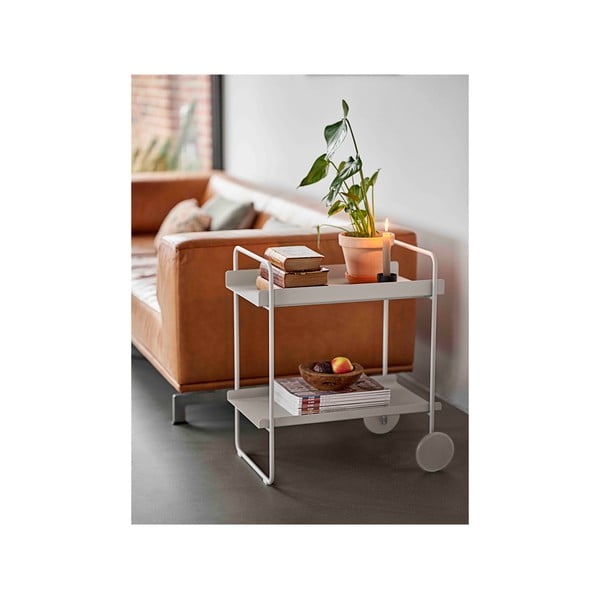 Metāla servēšanas galdiņš uz riteņiem 40.5x61 cm A-Cocktail – Zone-image-4