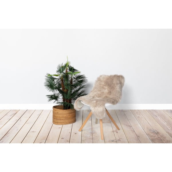 Bēša mākslīgā kažokāda Tiseco Home Studio Sheepskin, 80 x 150 cm-image-2