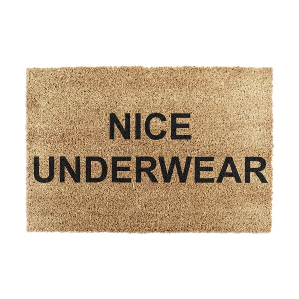 Kokosšķiedras kājslauķis 40x60 cm Nice Underwear – Artsy Doormats