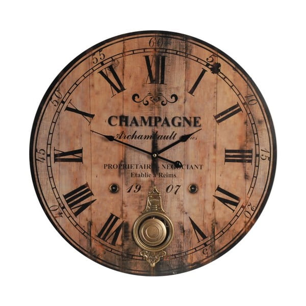 Pulkstenis Antik Line Champagne, 59 cm