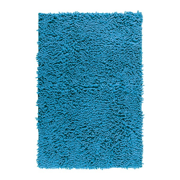 Zils vannasistabas paklājs Wenko Chenille, 80 x 50 cm