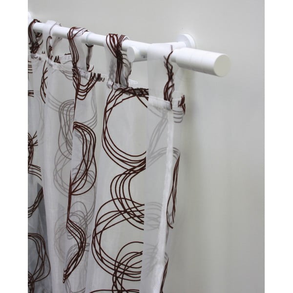 Metāla izvelkamā aizkaru stanga 120–210 cm Kreta – Gardinia-image-1