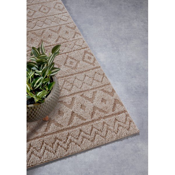 Bēšs celiņa paklājs 80x240 cm Carpet Itinerance Beige – Elle Decoration-image-2
