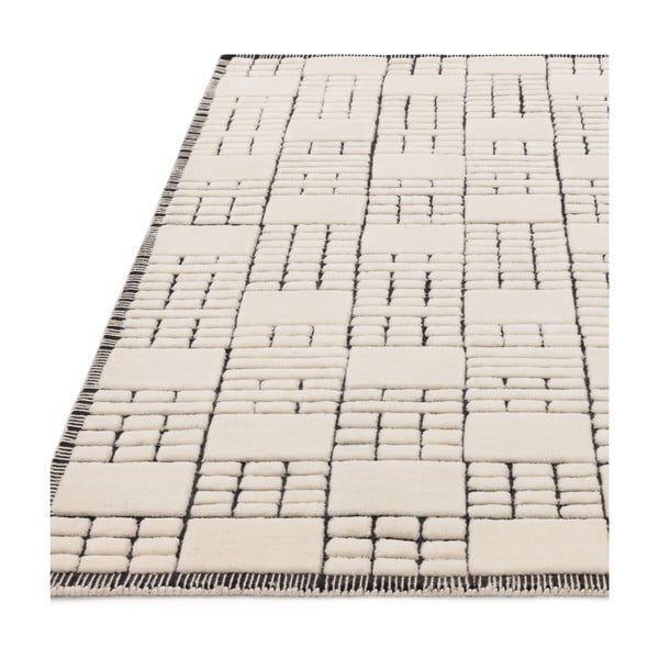 Bēšs vilnas paklājs 170x120 cm Empire – Asiatic Carpets-image-4