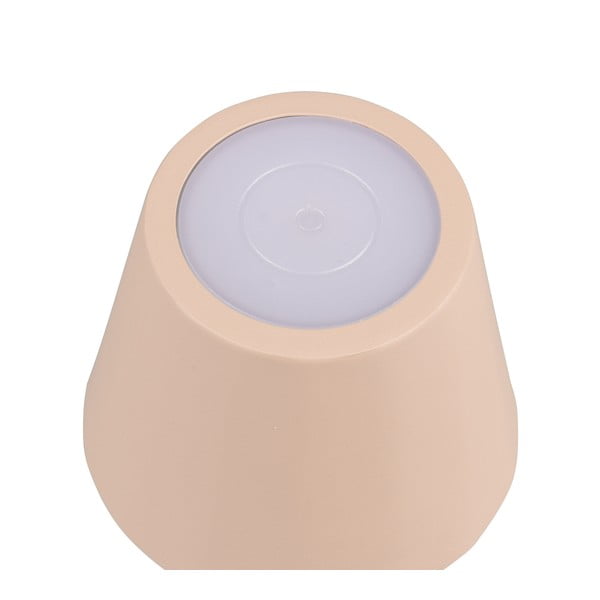 Krēmkrāsas LED galda lampa ar metāla abažūru (augstums 21 cm) Diaz – Trio-image-3