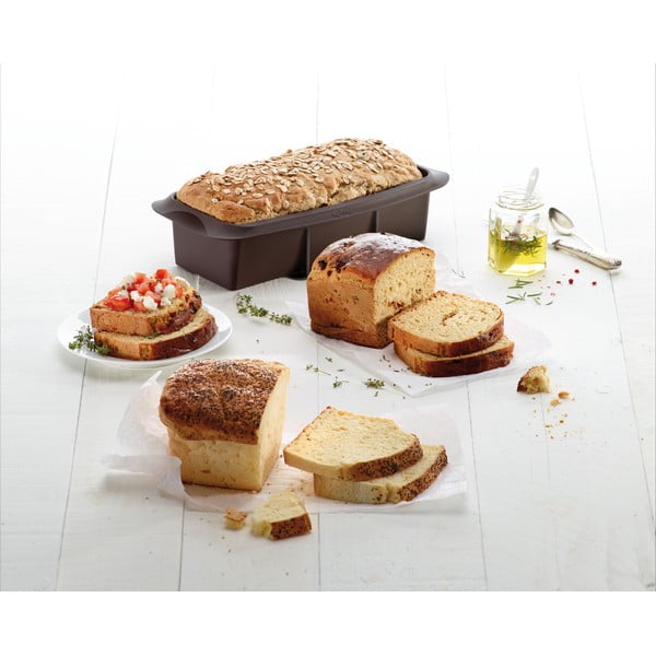 Silikona cepšanas forma maizei 12,5x27,5 cm – Lékué-image-4