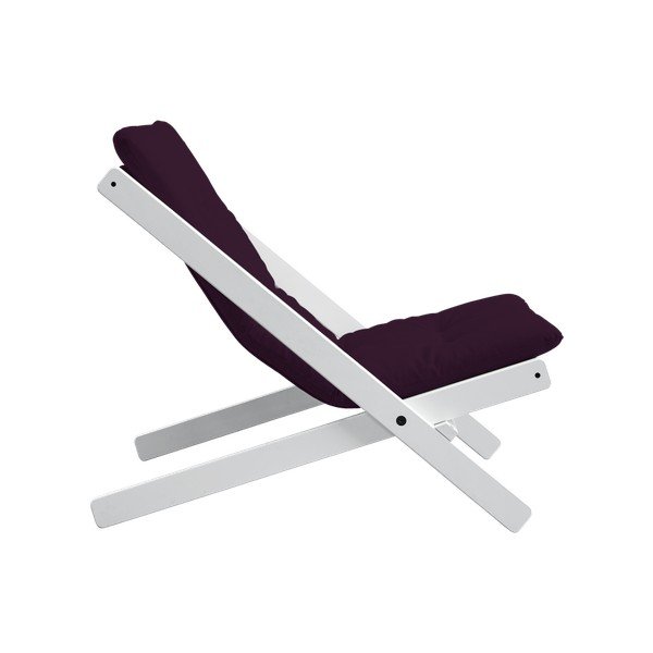 Saliekamais krēsls Karup Boogie White/Purple Plum-image-4