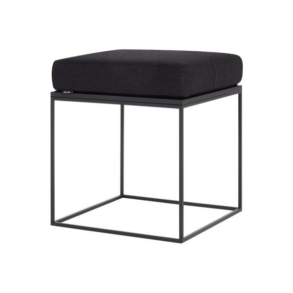 Melns polsterēts ķeblis Feo – noo.ma