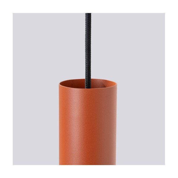 Ķieģeļu sarkana piekaramā lampa Castro – Sollux-image-4