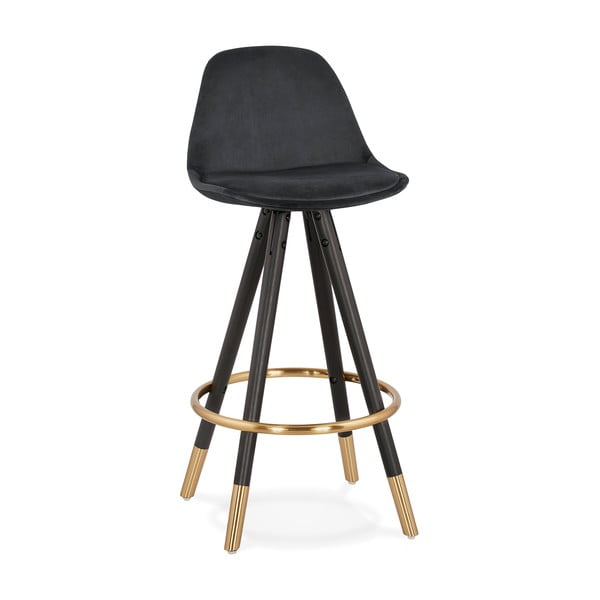 Melns bāra krēsls Kokoon Carry Mini, sēdekļa augstums 65 cm