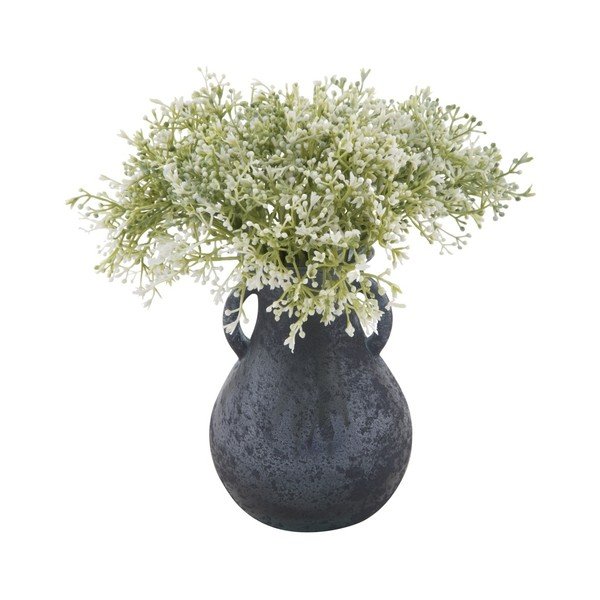 Zila pārstrādāta stikla vāze Mauro Ferretti Anfora, ⌀ 11,5 cm-image-3