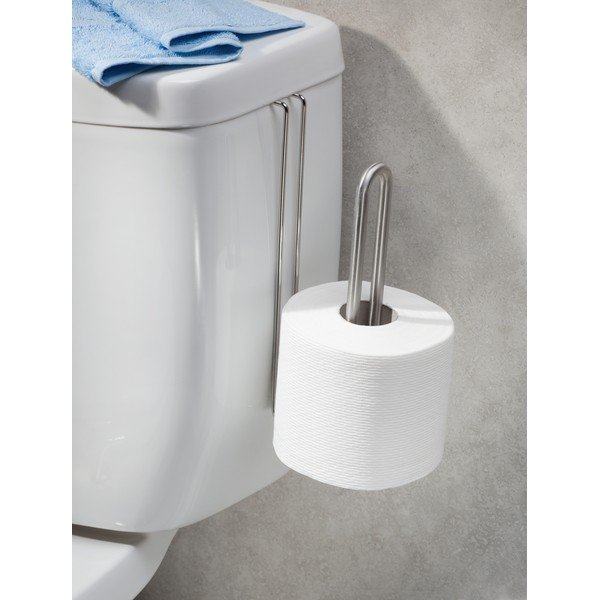 Nerūsējošā tērauda piekaramais turētājs tualetes papīram iDesign Forma-image-1