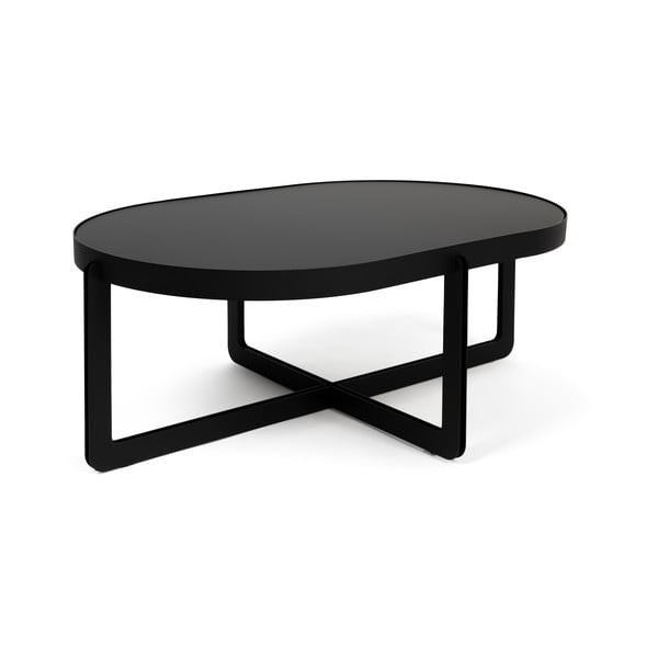 Melns žurnālgaldiņš 68x102 cm Centre – Zuiver