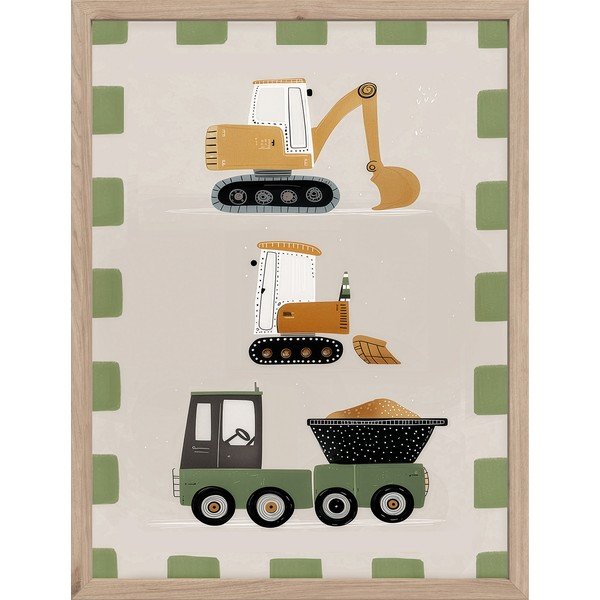 Bērnu plakāts 30x40 cm Baby The Builder – Styler