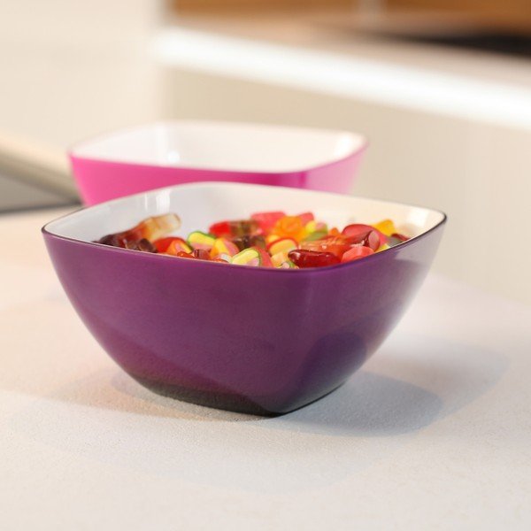 Violeta salātu bļoda Vialli Design, 14 cm-image-1