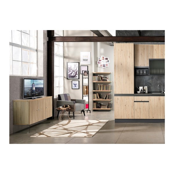 Sienas foto rāmis 8 fotogrāfijām ar pulksteni Tomasucci Olly-image-1