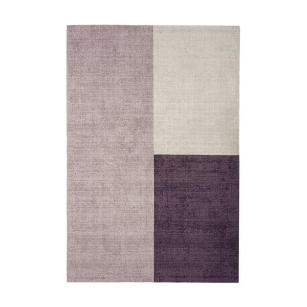 Bēšs un violets paklājs Asiatic Carpets Blox, 160 x 230 cm