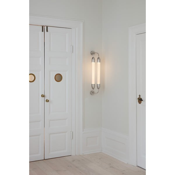 Sudraba krāsas tērauda sienas lampa Lemon Squeeze – UMAGE-image-1