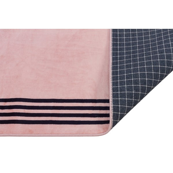 Rozā mazgājams paklājs 300x100 cm – Vitaus-image-2