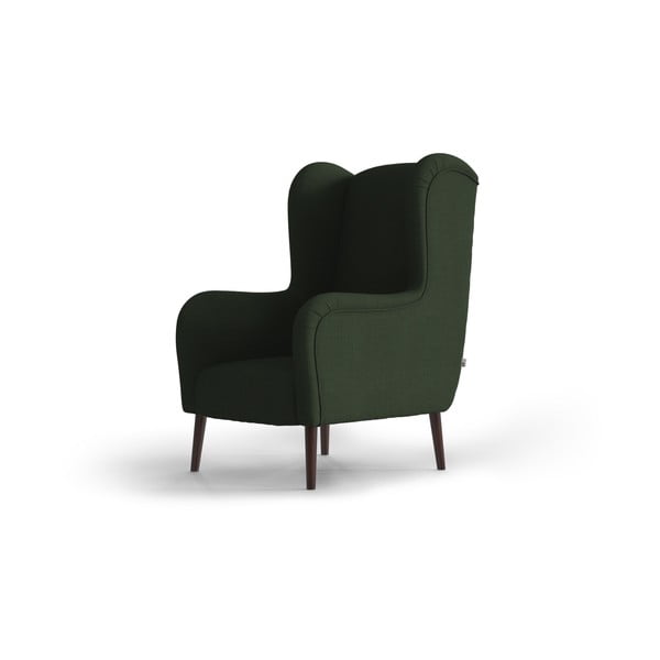 Zaļš atzveltnes krēsls My Pop Design Muette
