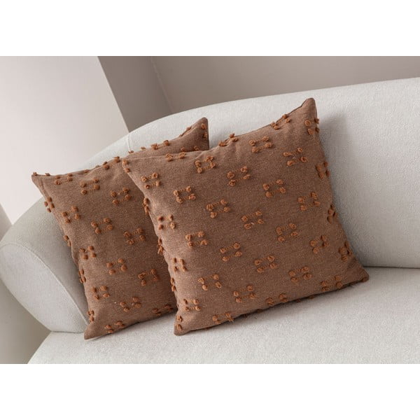 Spilvendrānas (2 gab.) 43x43 cm Tuffet – Mioli Decor-image-2