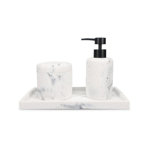 Balts polirezīna ziepju dozators 250 ml Suds – S|P Collection-image-3