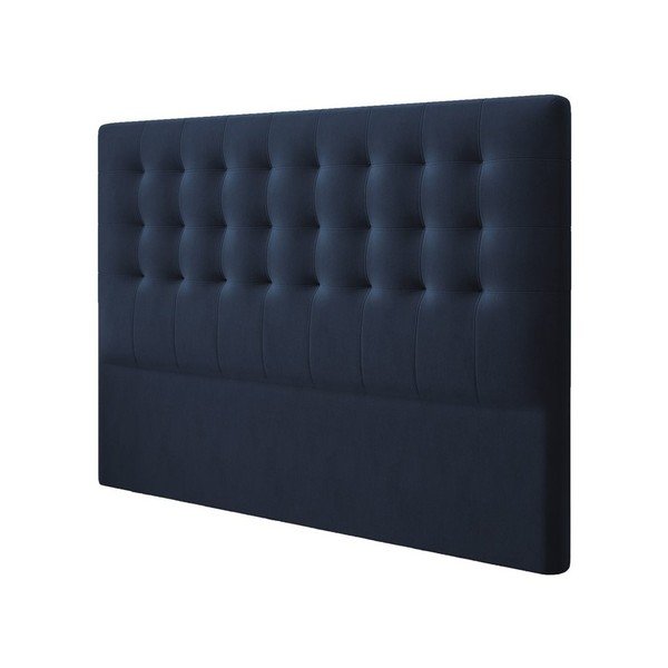 Tumši zils samta gultas galvgalis Windsor & Co Sofas Athena, 160 x 120 cm-image-2