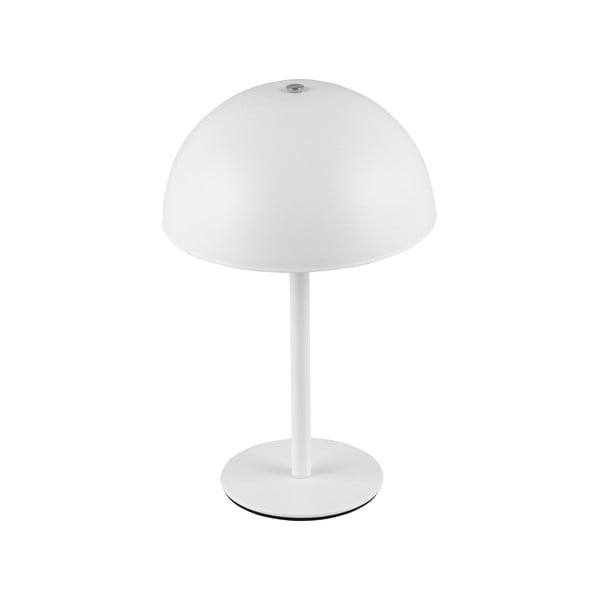 Matēti balta LED galda lampa ar metāla abažūru (augstums 21 cm) Munoz – Trio-image-3