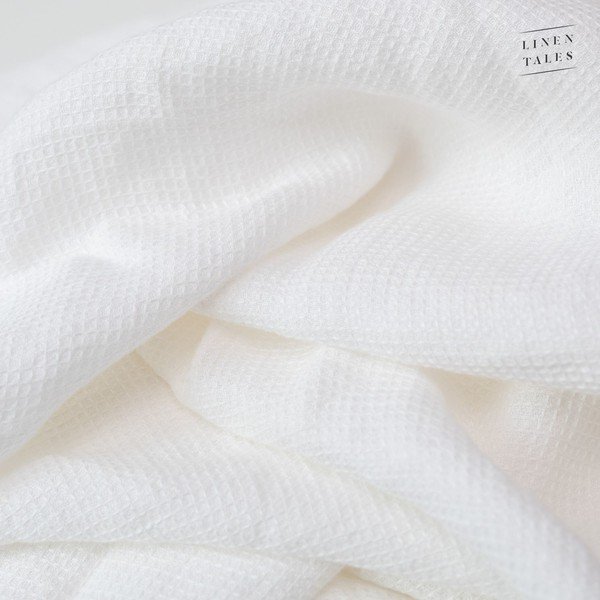 Balts lina dvielis 65x45 cm – Linen Tales-image-4