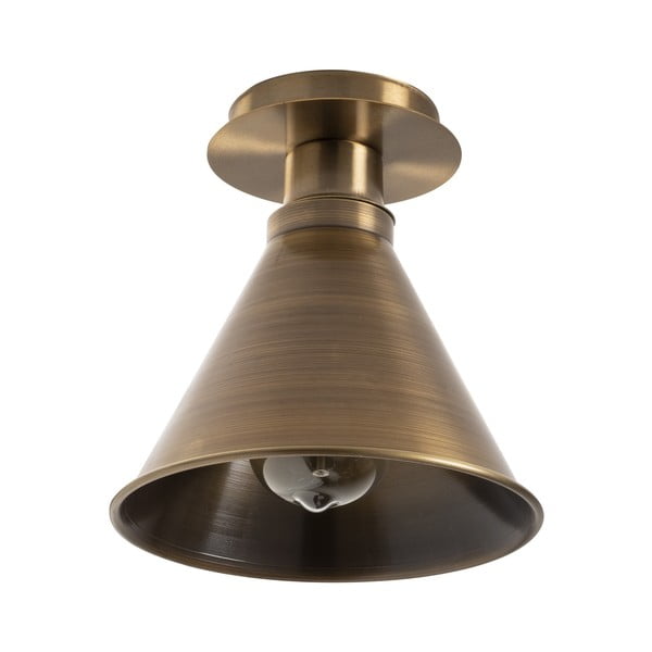 Bronzas krāsas griestu lampa ar metāla abažūru ø 20 cm Tramino – Opviq lights-image-2