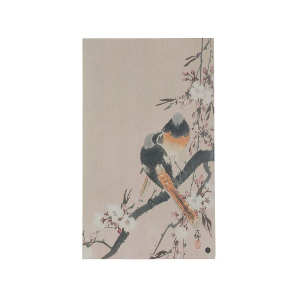 Plakāts no rokām darināta papīra BePureHome Pinktails, 35 x 25 cm