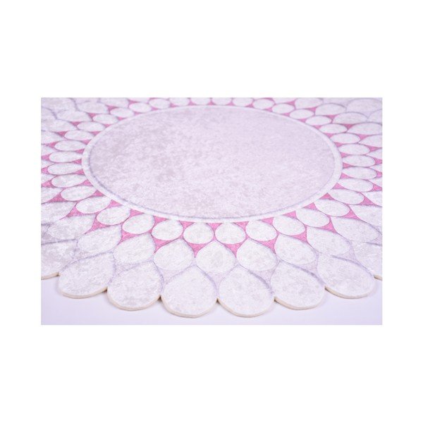 Paklājs Vitaus Zinno Pembe, ⌀ 80 cm-image-2