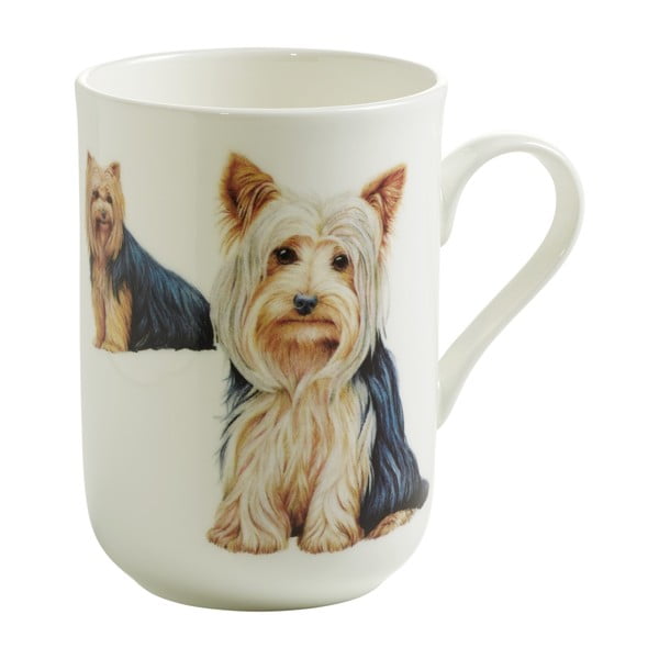 Kaula porcelāna krūze Maxwell & Williams Pets Yorkshire Terrier, 350 ml