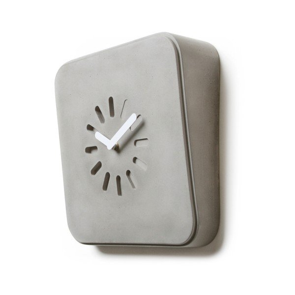 Betona sienas pulkstenis Lyon Béton Life In Progress-image-4